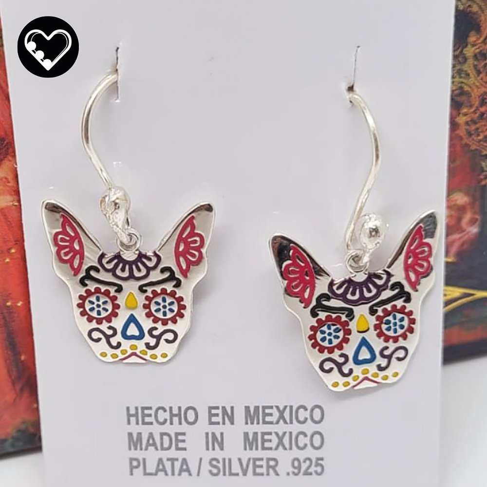 Resin Cat earrings